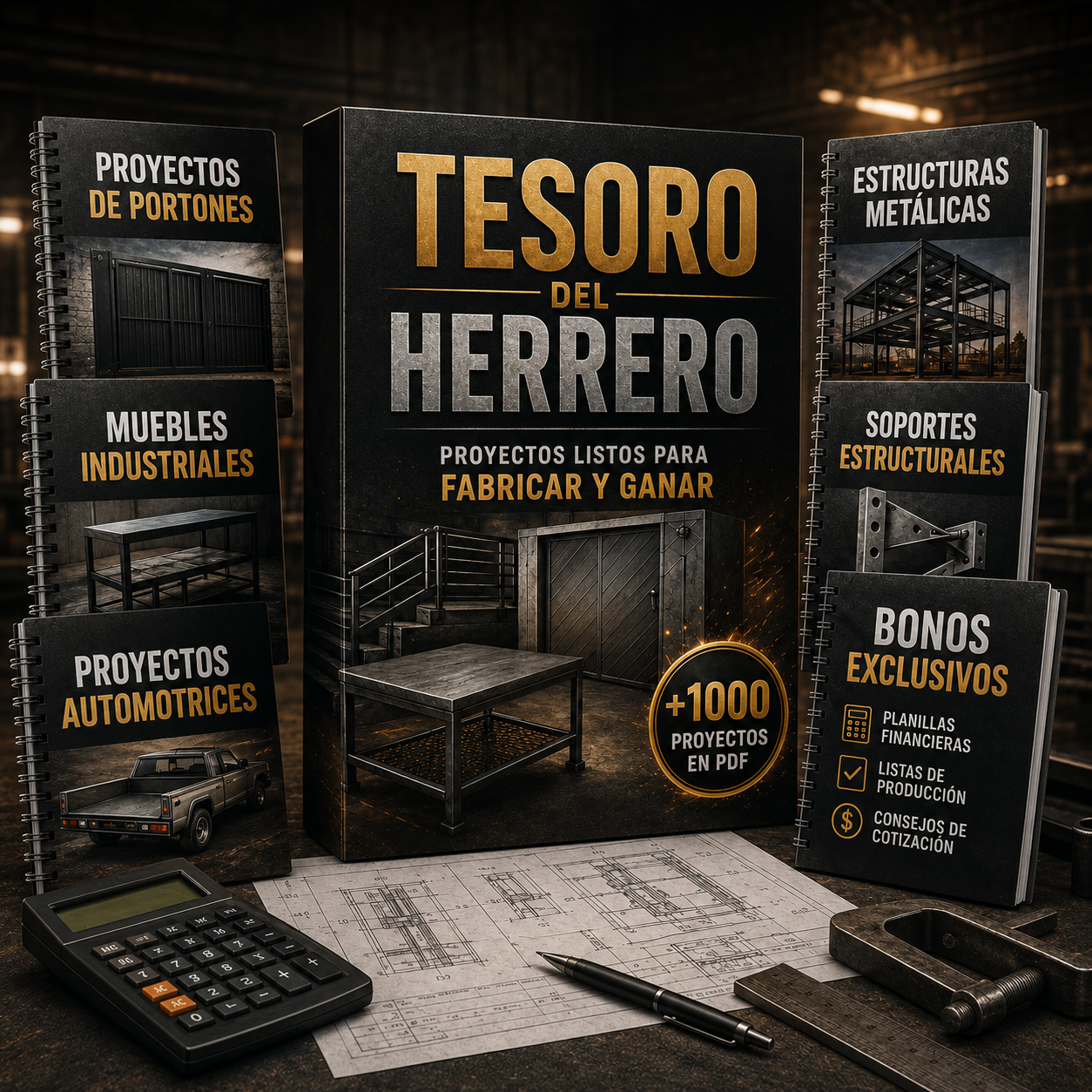 Contenido del pack Tesoro del Herrero